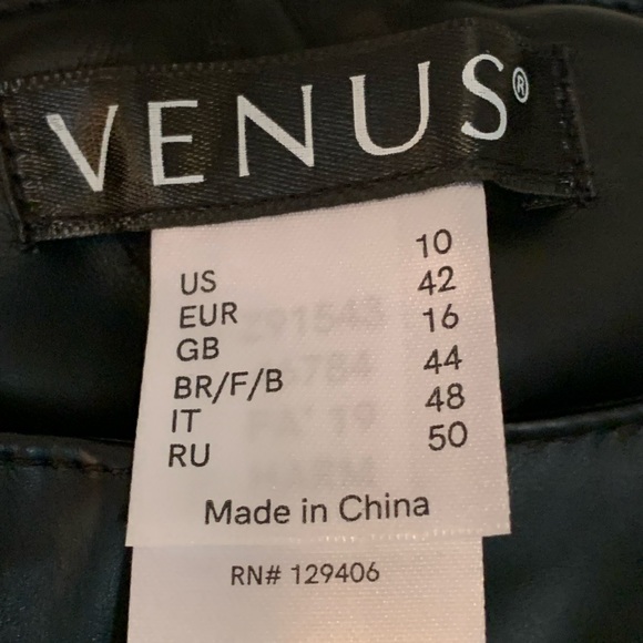 Venus Faux Leather Pants - Picture 3 of 4